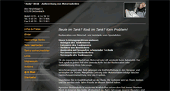 Desktop Screenshot of beule-im-tank.de